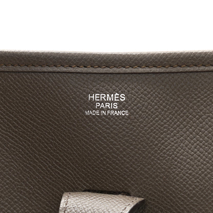 Hermes Epsom Evelyne III GM Etain 5 of 9