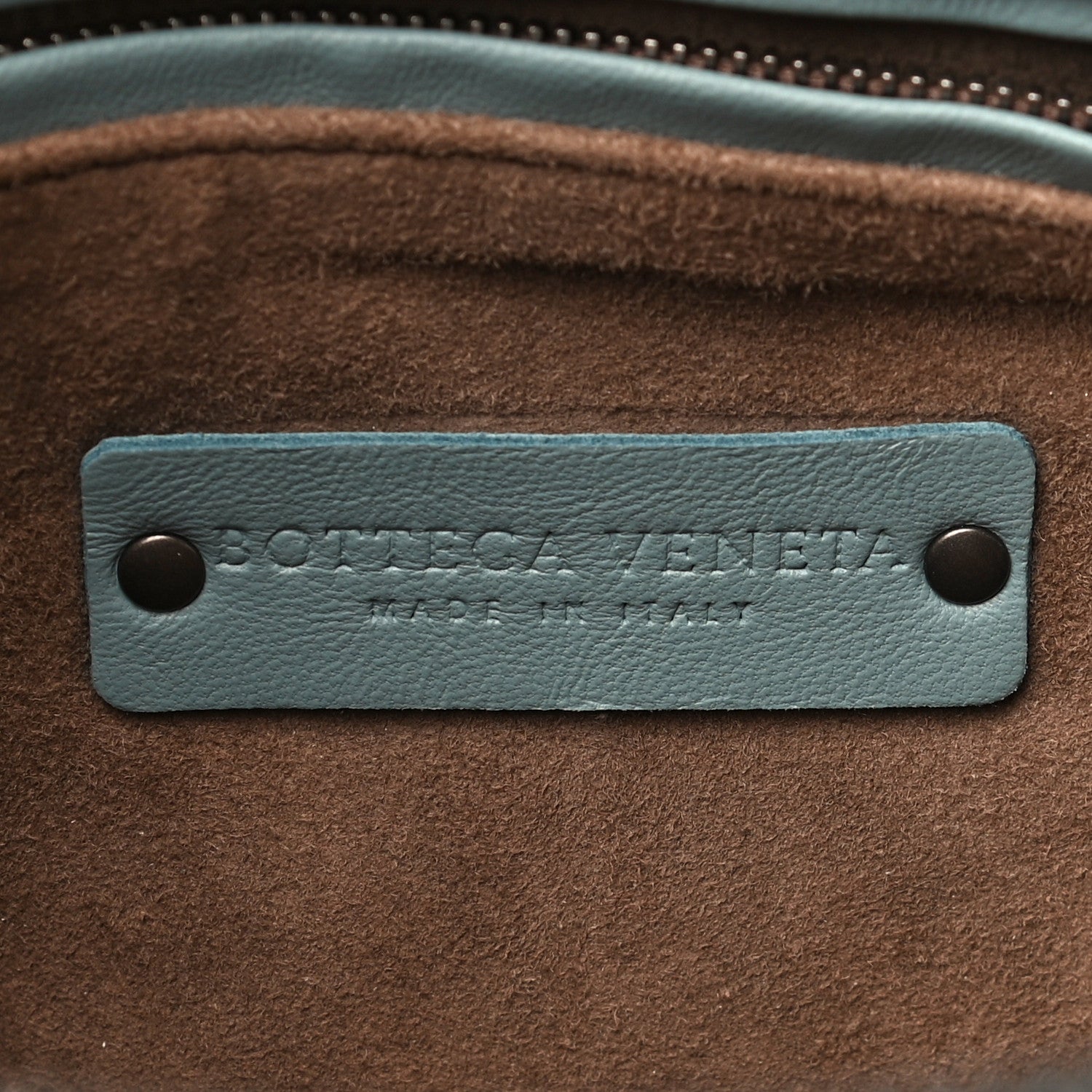 Bottega Veneta Nappa Intrecciato Floral Embroidered Pillow Crossbody Messenger Blue 5 of 9