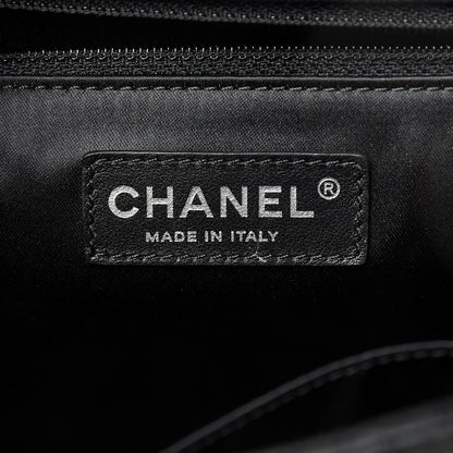 Chanel Lambskin Quilted Jumbo Easy Carry Flap Black 6 of 16