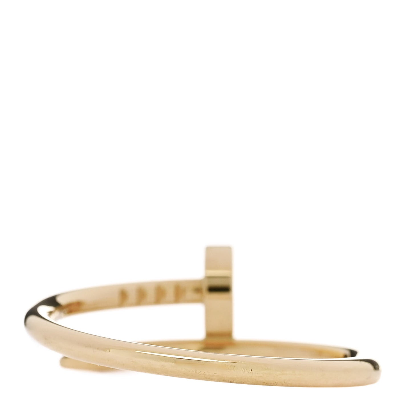 18K Yellow Gold Small Juste Un Clou Ring 57 8