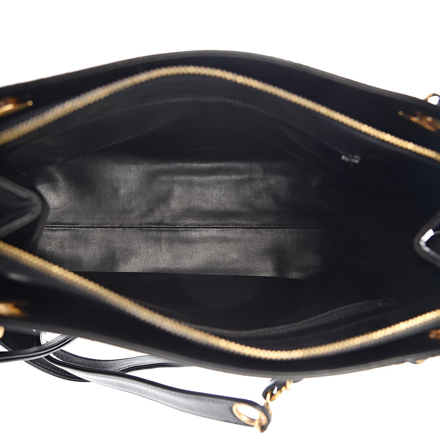 Lambskin CC Shoulder Bag Black
