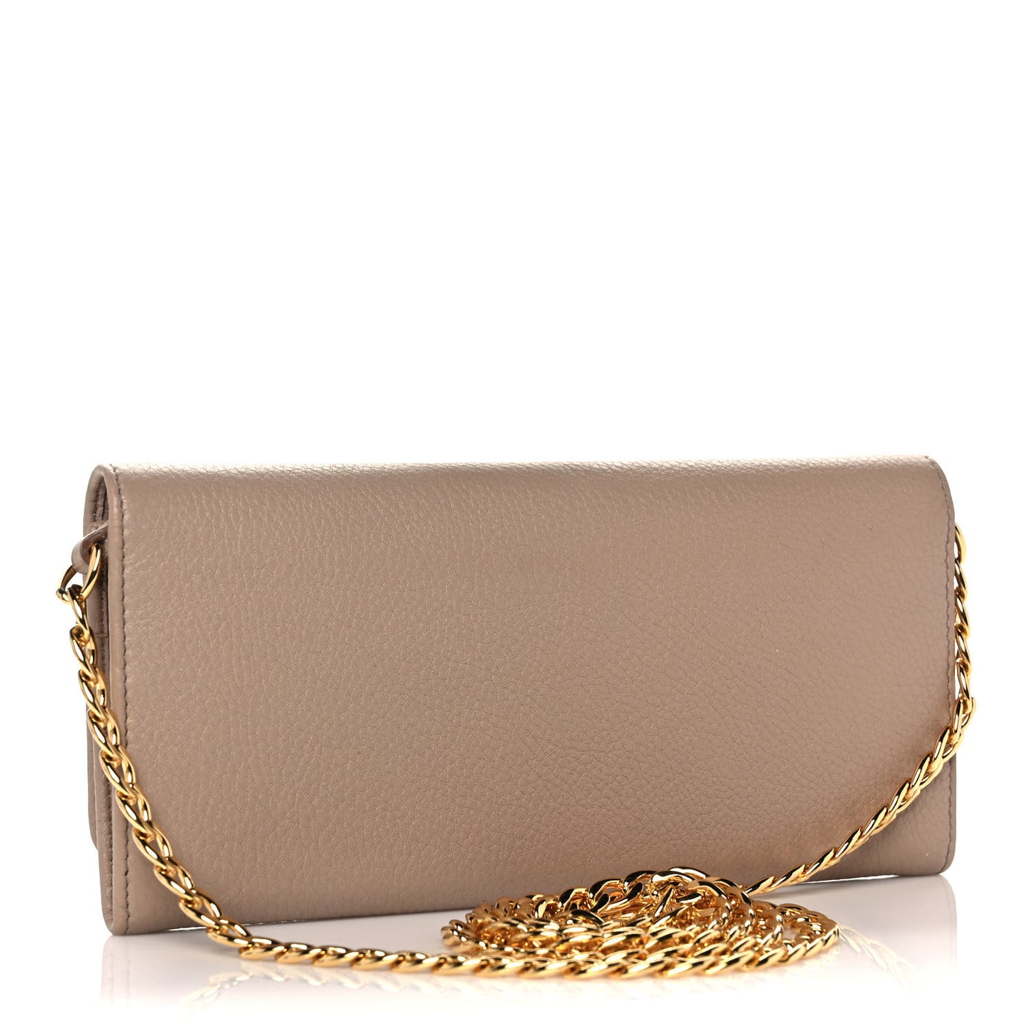 Vitello Daino Chain Wallet Cammeo
