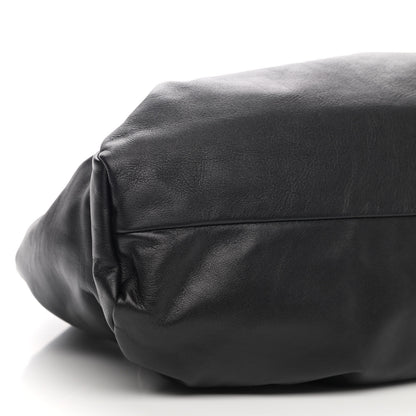 Bottega Veneta Smooth Butter Calfskin Small The Shoulder Pouch Black 9 of 10