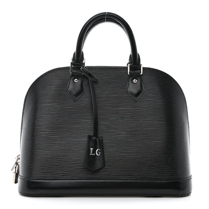 Louis Vuitton Epi Alma PM Black 1 of 12
