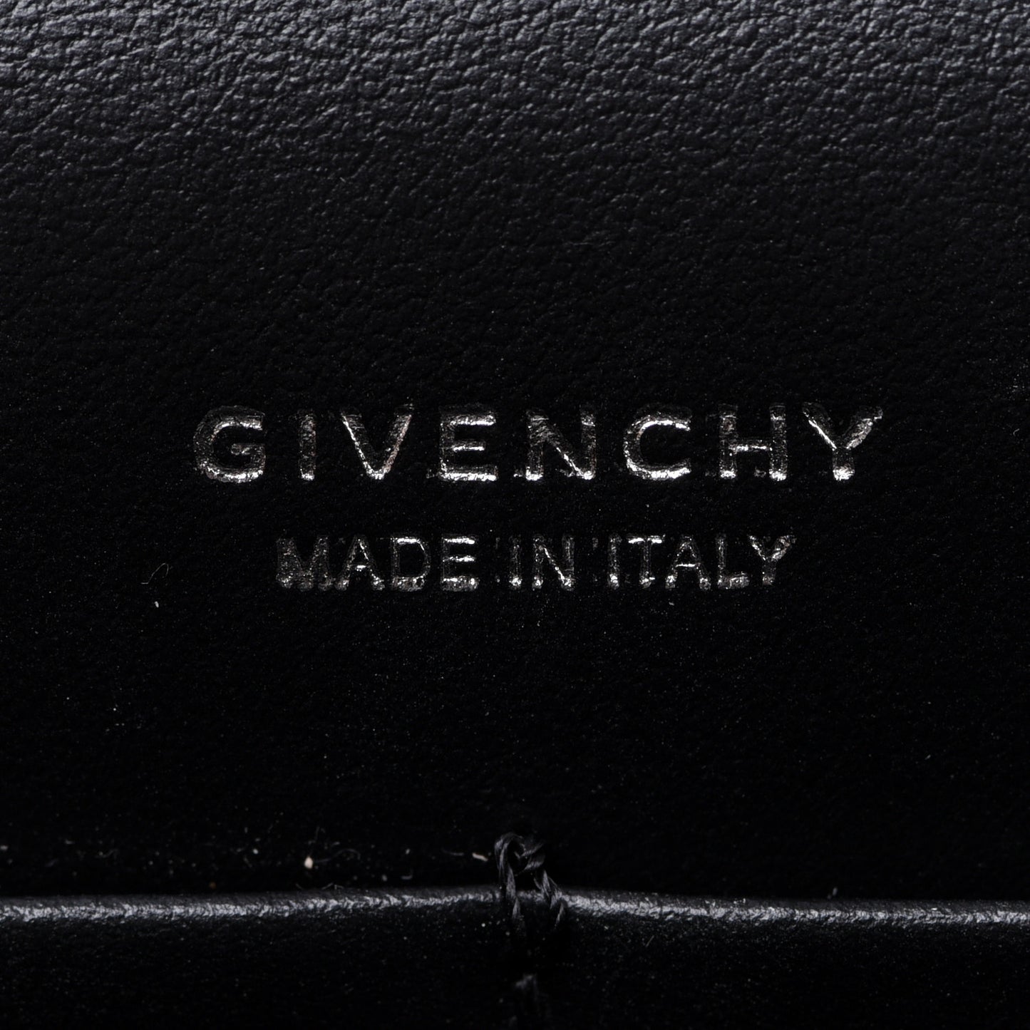 Patent Textured Goatskin Small 4G Crossbody Black