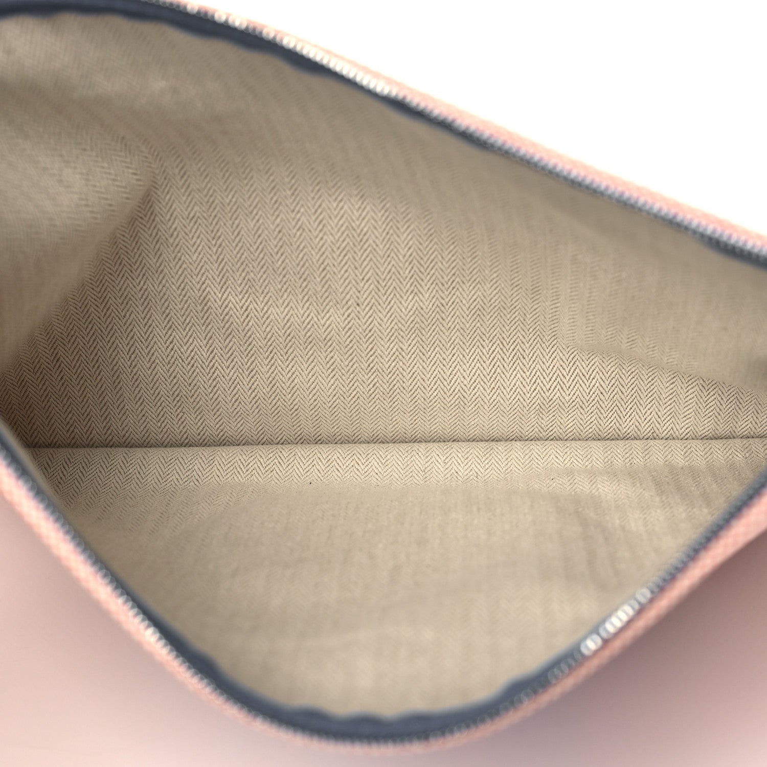 Hermes Toile H Electrique Flat Case Grenat Clementine 5 of 7