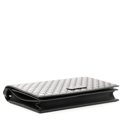 Gucci Microguccissima Crossbody Wallet Black 4 of 10