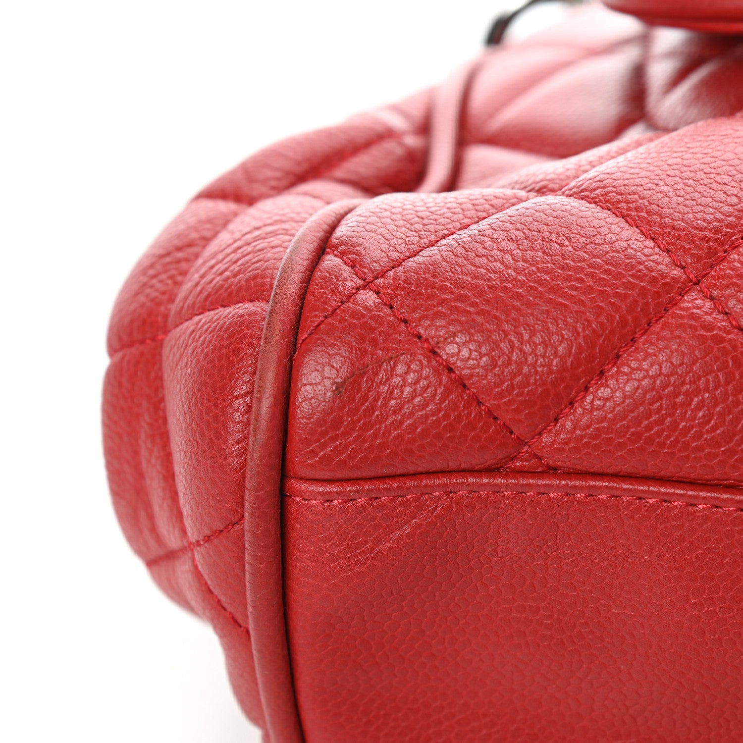 Chanel Caviar Quilted Timeless Accordion Flap Red 12 of 12