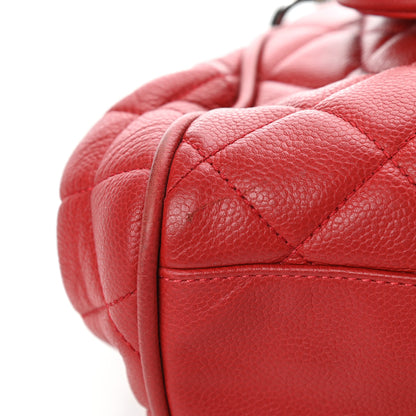 Chanel Caviar Quilted Timeless Accordion Flap Red 12 of 12