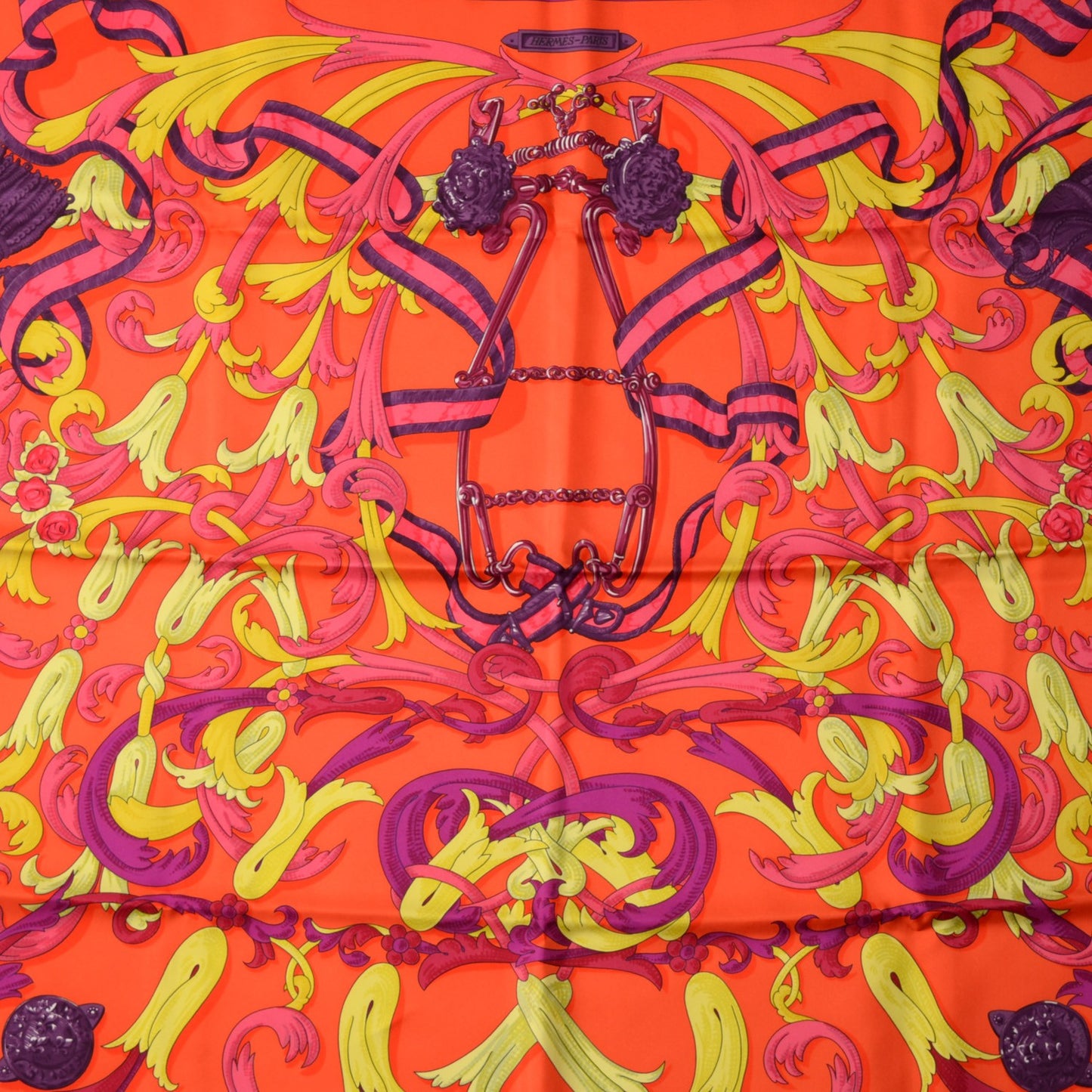 Silk Le Mors A La Conetable Scarf 90