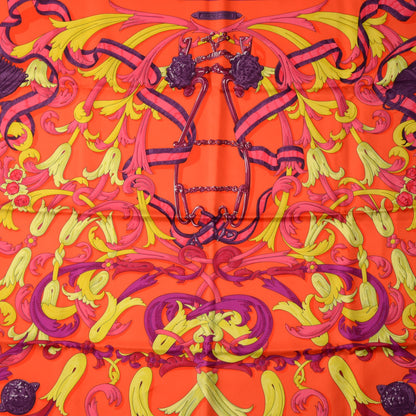 Hermes Silk Le Mors A La Conetable Scarf 90 1 of 6