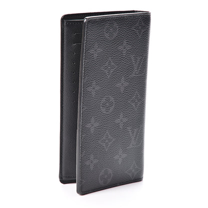 Louis Vuitton Monogram Eclipse Brazza Wallet 2 of 8