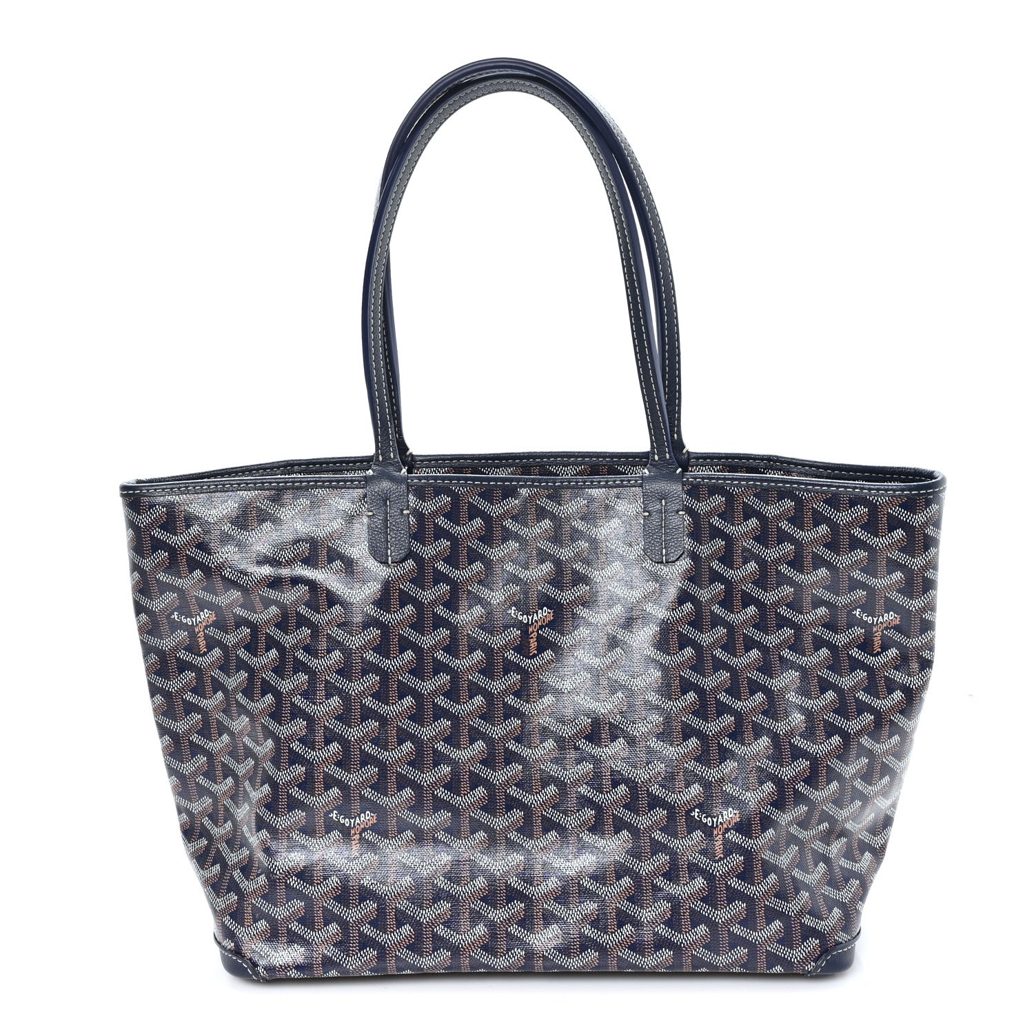 Goyard Goyardine Artois PM Navy 1 of 10
