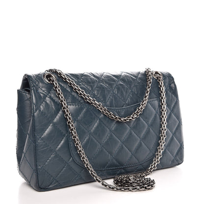 Chanel Aged Calfskin 2.55 Reissue 226 Flap Dark Green 4 of 8