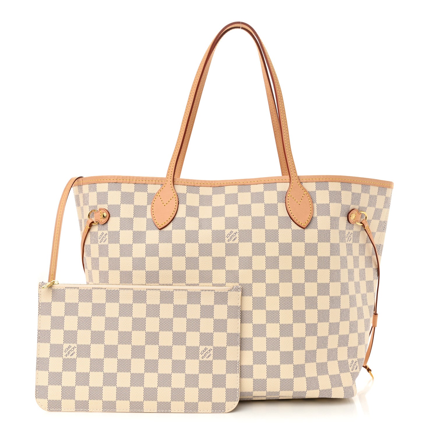 Louis Vuitton Damier Azur Neo Neverfull MM 3 of 10