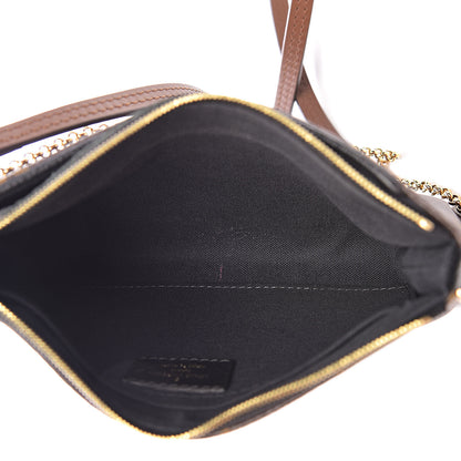 Louis Vuitton Monogram Pallas Clutch Black 5 of 11