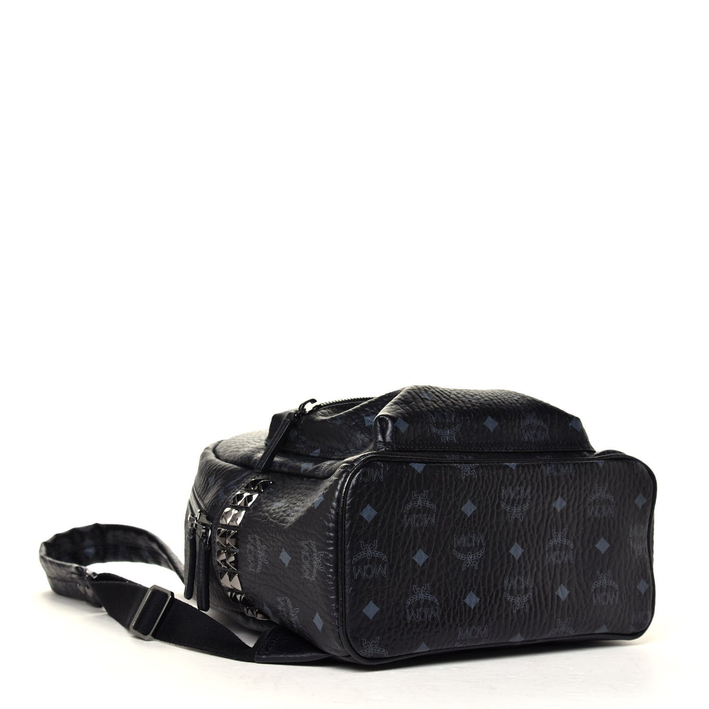 Visetos Small Side Stud Stark Backpack Black