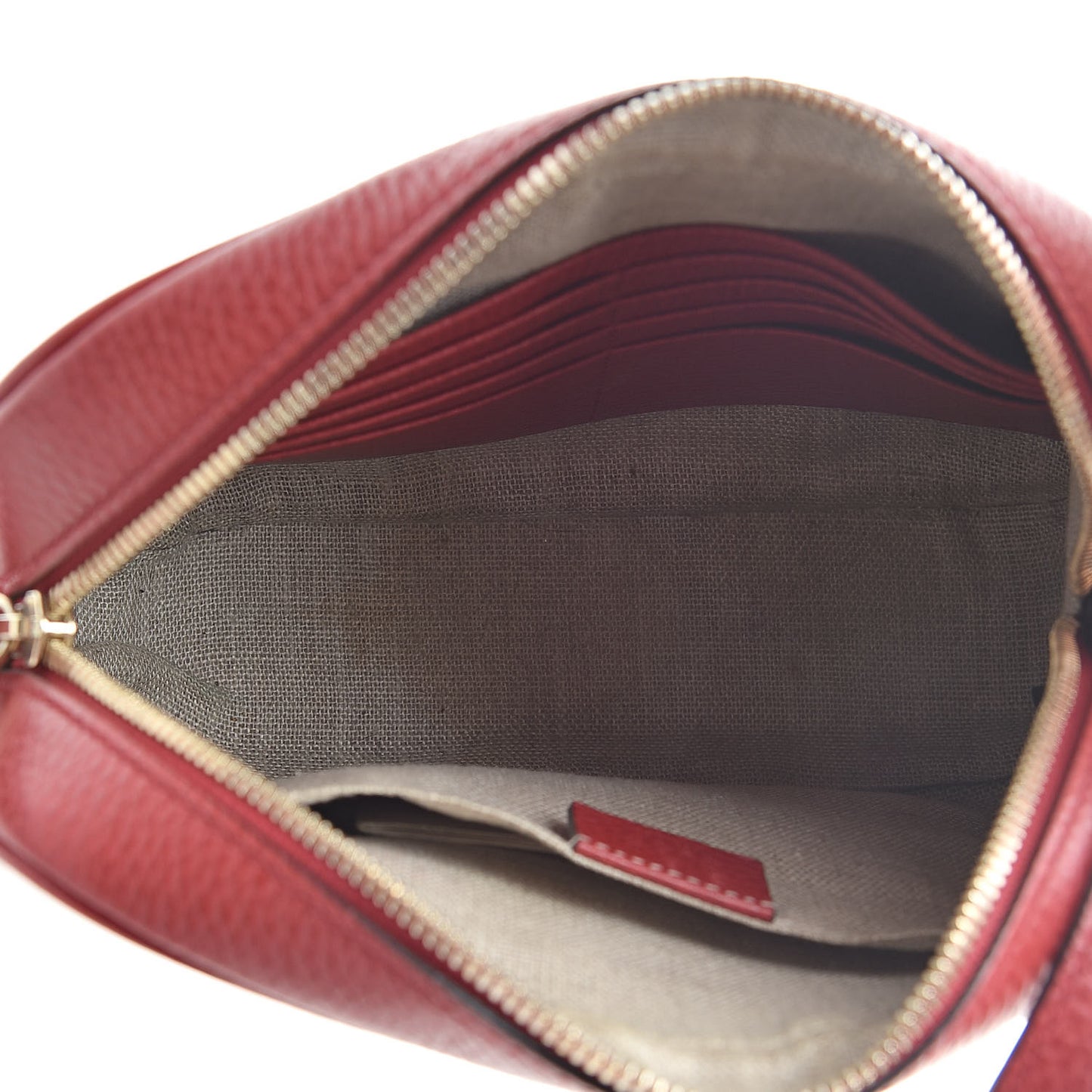Monogram Mini Bree Messenger Bag Red