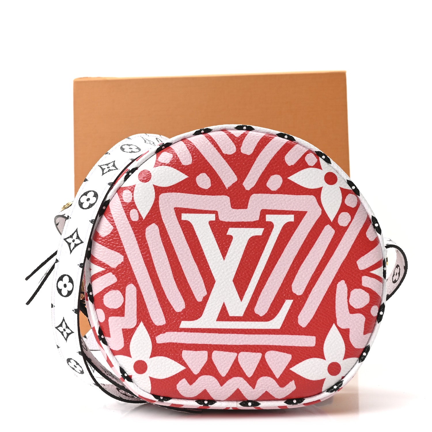 Louis Vuitton Monogram Giant Crafty Boite Chapeau Souple PM Rouge Rose Creme 11 of 11