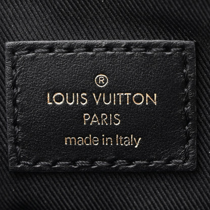 Louis Vuitton Damier Ebene Odeon Tote MM Black 6 of 9