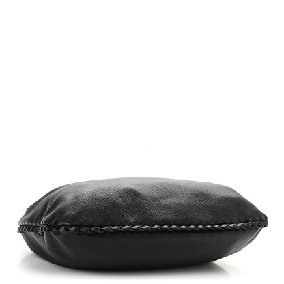 Bottega Veneta Cervo Braided Small Veneta Hobo Black 4 of 9