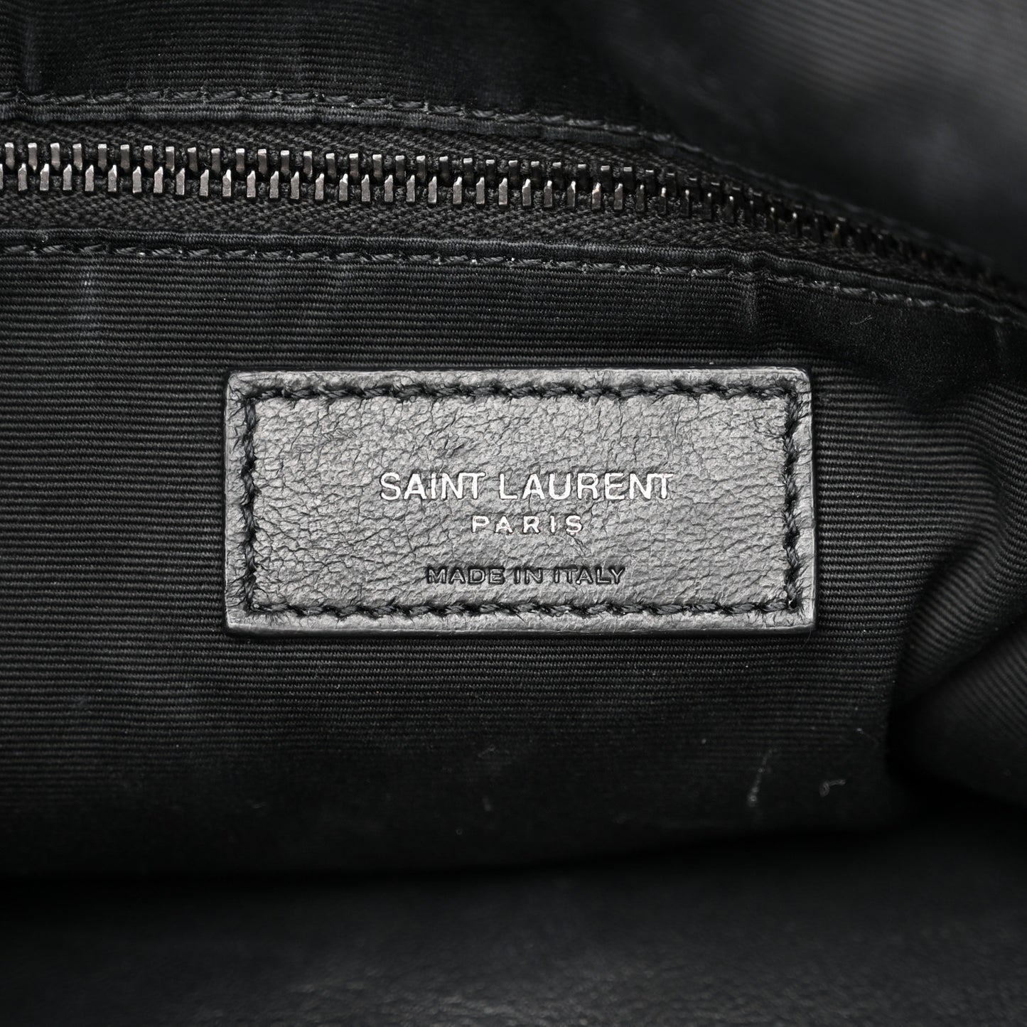 Crinkled Calfskin Matelasse Monogram Large Niki Shopper Tote Black