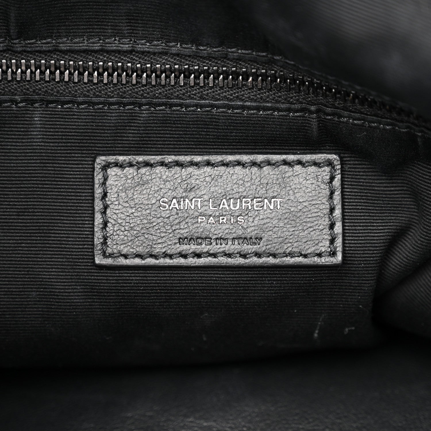 Saint Laurent Crinkled Calfskin Matelasse Monogram Large Niki Shopper Tote Black 6 of 17