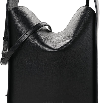 Balenciaga Calfskin Logo Embossed Small Tool 2.0 North-South Tote Black 7 of 9