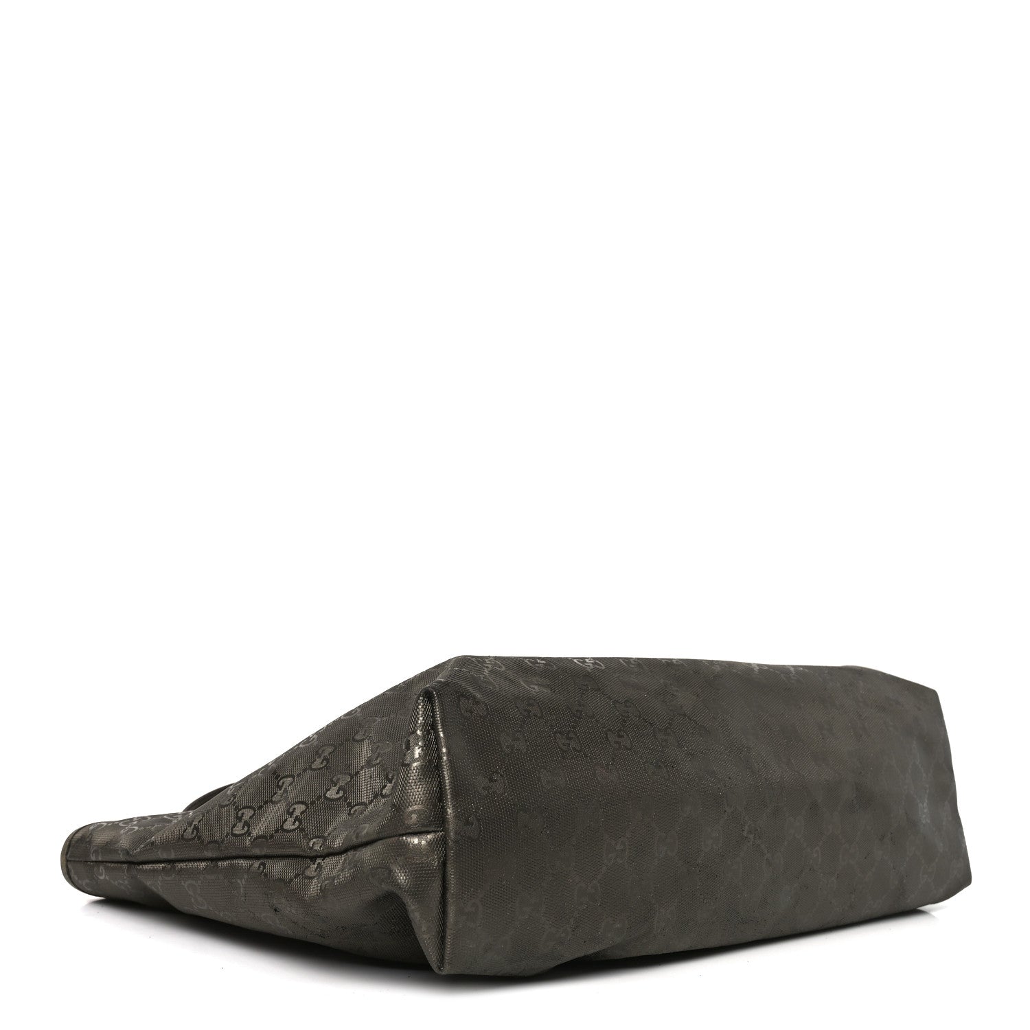 Gucci Imprime Monogram Medium Zippered Shopping Tote Pewter 4 of 10