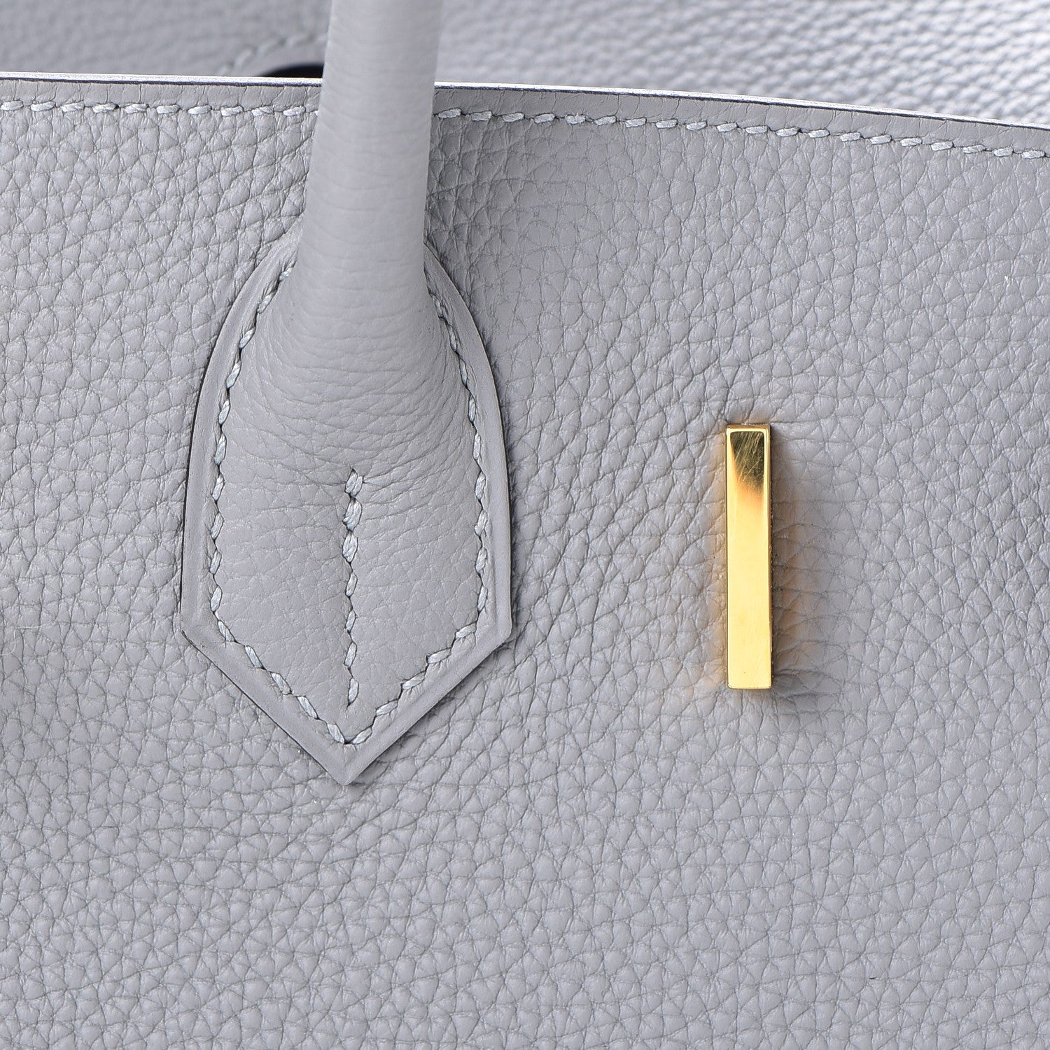 Hermes Togo Birkin 30 Gris Mouette 26 of 38