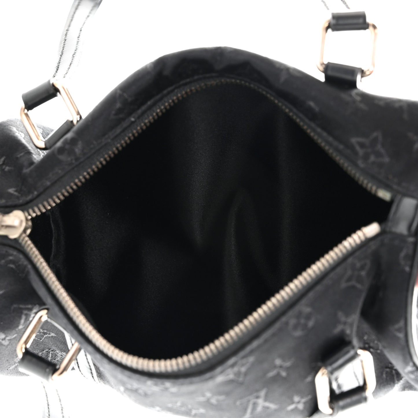 Satin Monogram Mini Papillon Black