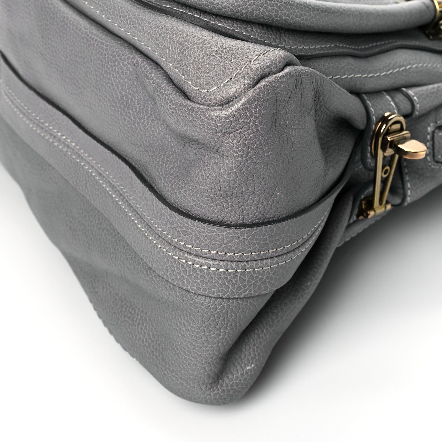 Chloe Calfskin Medium Paraty Cashmere Grey 10 of 10