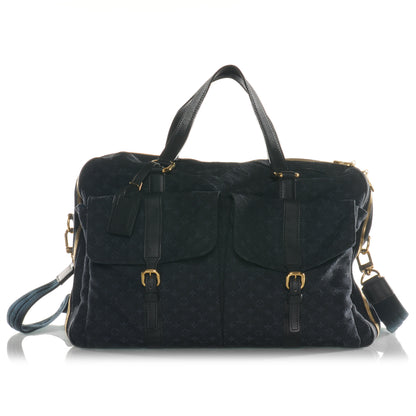 Louis Vuitton Mini Lin Monogram Louise Bag Blue 1 of 8