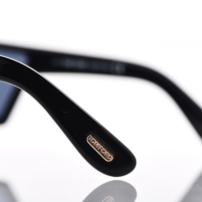 Tom Ford Square Atticus Sunglasses TF710 Black Gold 8 of 8