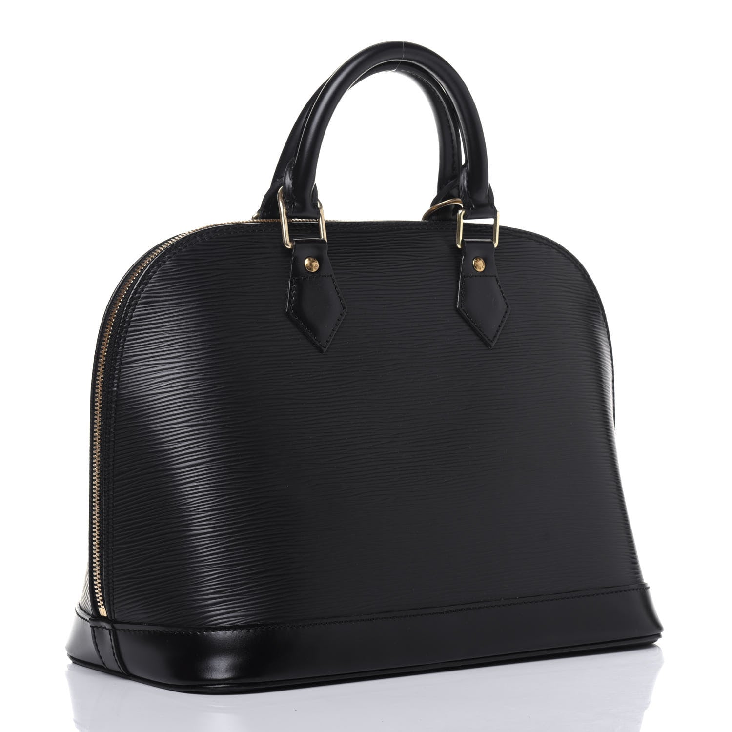 Louis Vuitton Epi Alma PM Black 3 of 16