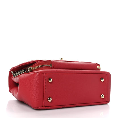 Chanel Caviar Quilted Medium Business Affinity Flap Red 4 of 9