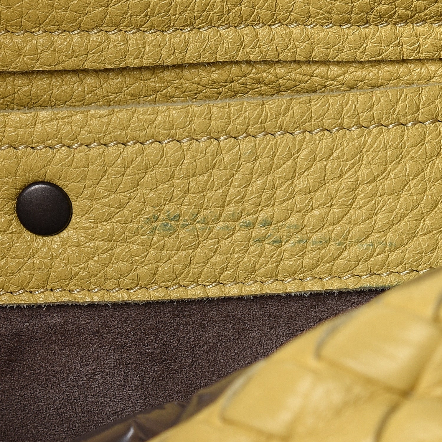 Bottega Veneta Cervo Deerskin Large Hobo Yellow 10 of 12