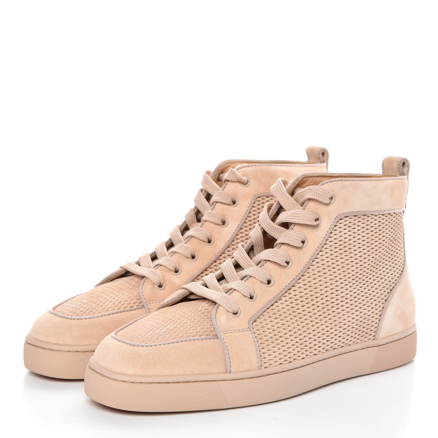 Christian Louboutin Calfskin Suede Mens Rantus Orlato Sneakers 43.5 Crosta 3 of 14