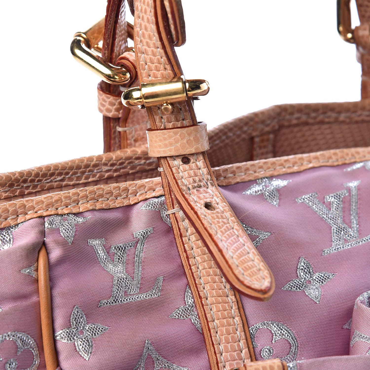 Louis Vuitton Monogram Glitter Cabas Pink 13 of 23