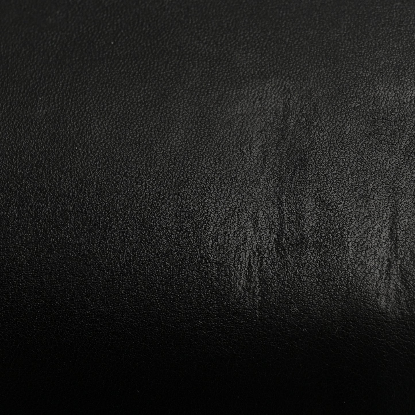 Lambskin Quilted Jumbo Double Flap Black