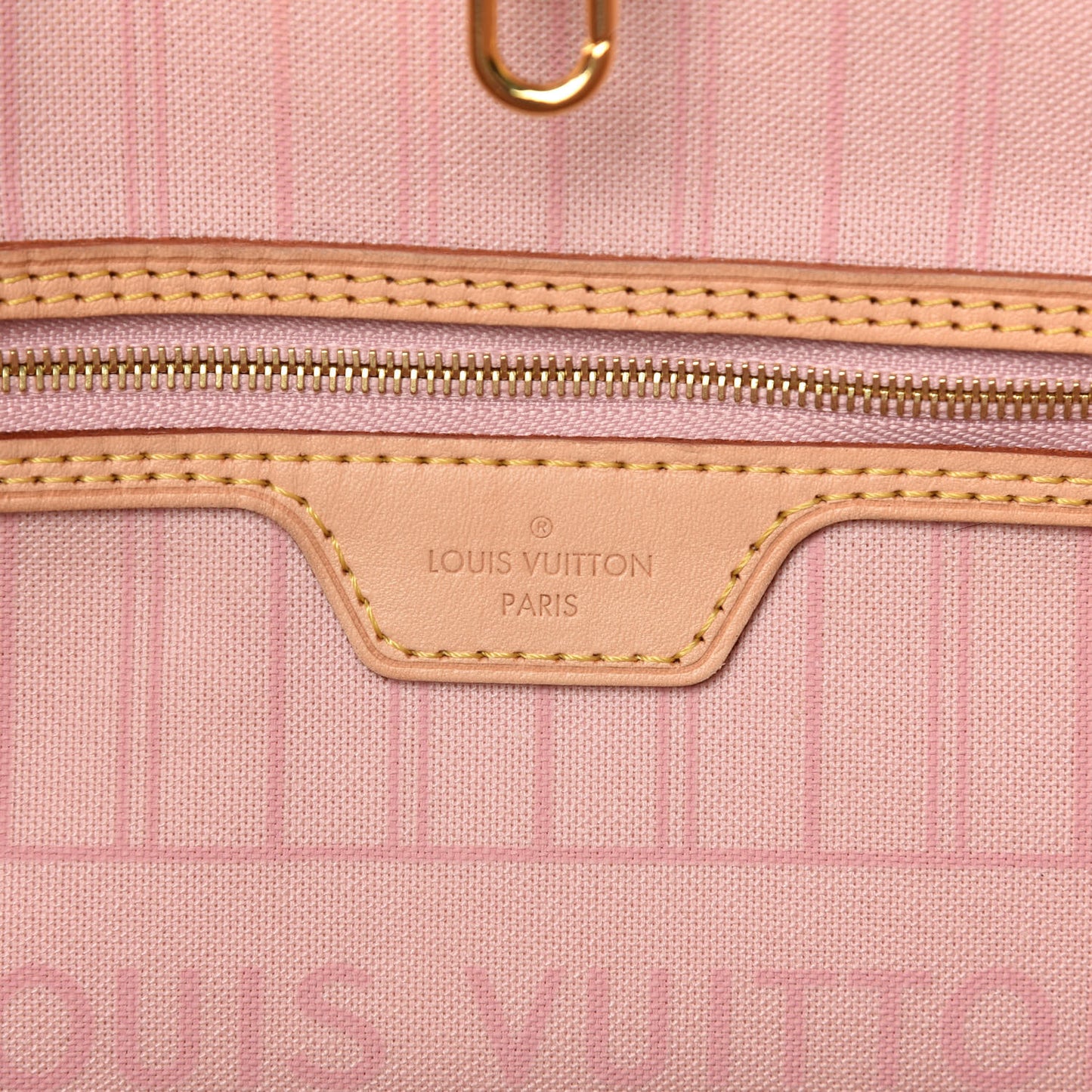 Damier Azur Neo Neverfull MM Rose Ballerine
