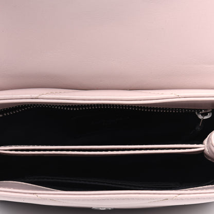 Saint Laurent Calfskin Y Quilted Monogram Toy Loulou Crossbody Bag Light Natural 5 of 14