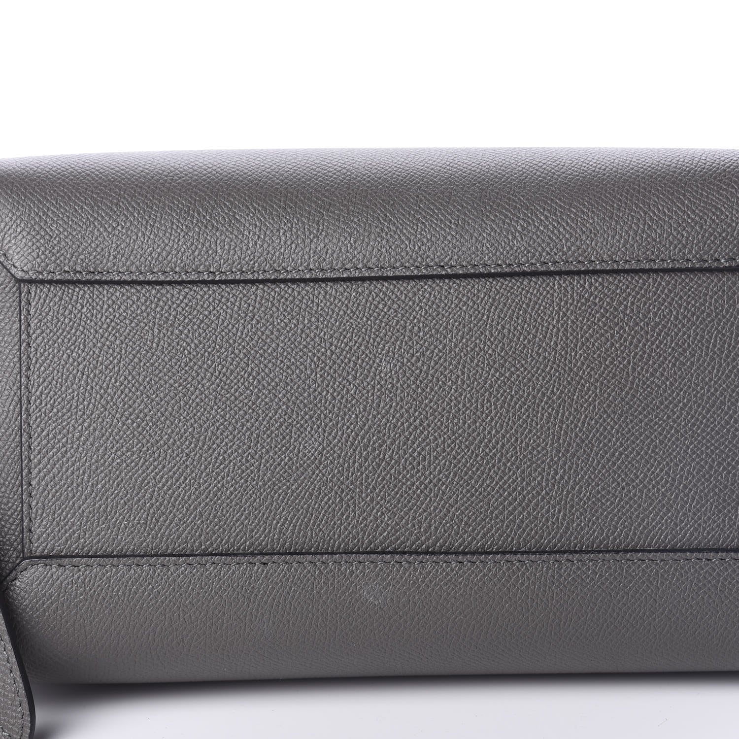 Celine Grained Calfskin Nano Belt Bag Grey 10 of 10