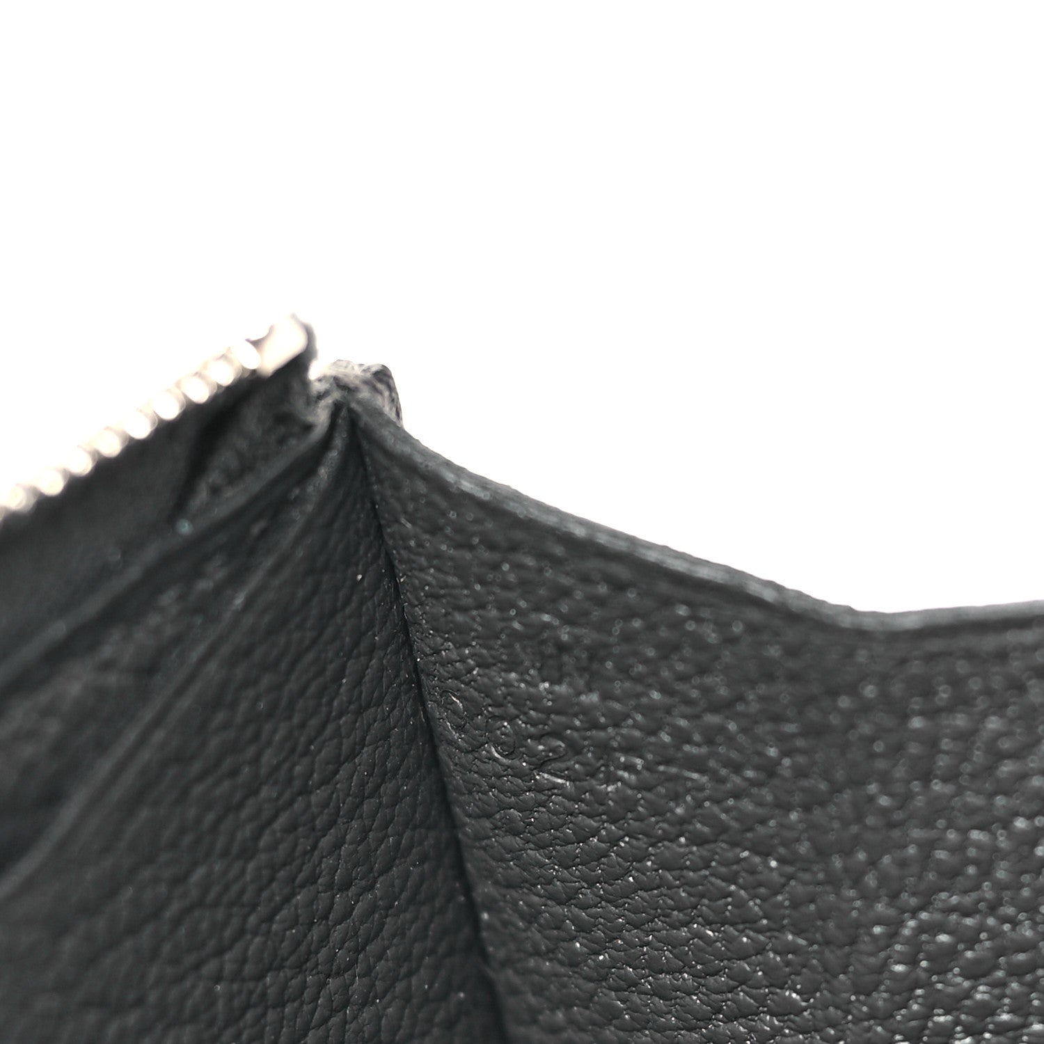 Hermes Evercolor Perforated Large Remix Voyage Wallet Graphite 8 of 9