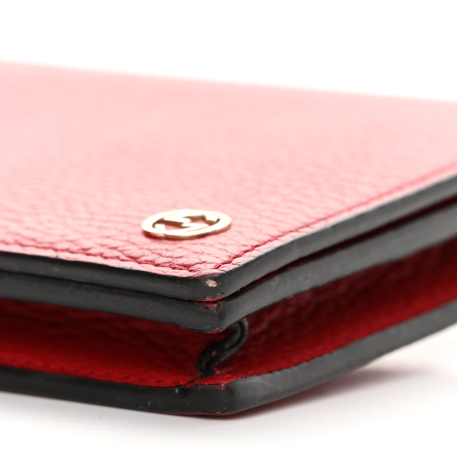 Gucci Dollar Calfskin Medium Betty Chain Wallet Tabasco 10 of 13