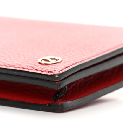 Gucci Dollar Calfskin Medium Betty Chain Wallet Tabasco 10 of 13