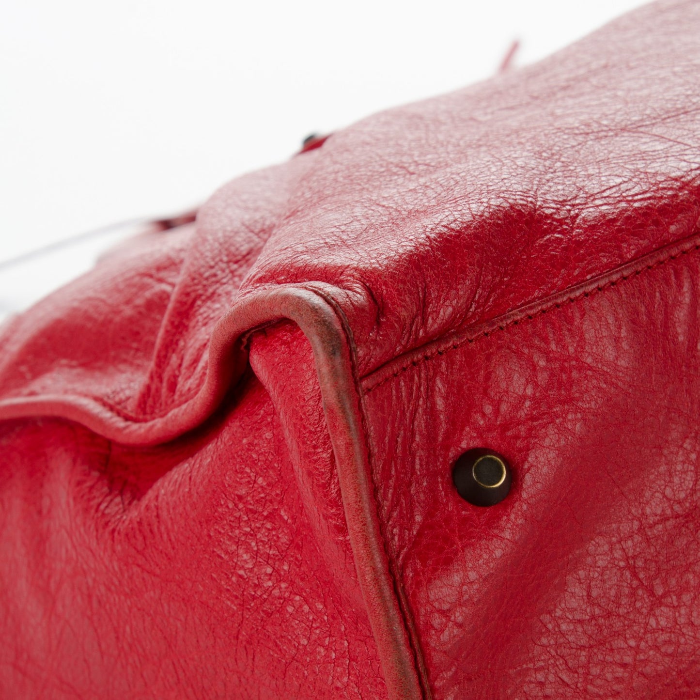 Agneau Classic Hardware Work Rouge Cardinal