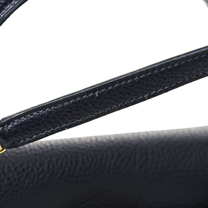 Hermes Fjord Kelly Sellier 35 Bleu Indigo 16 of 18