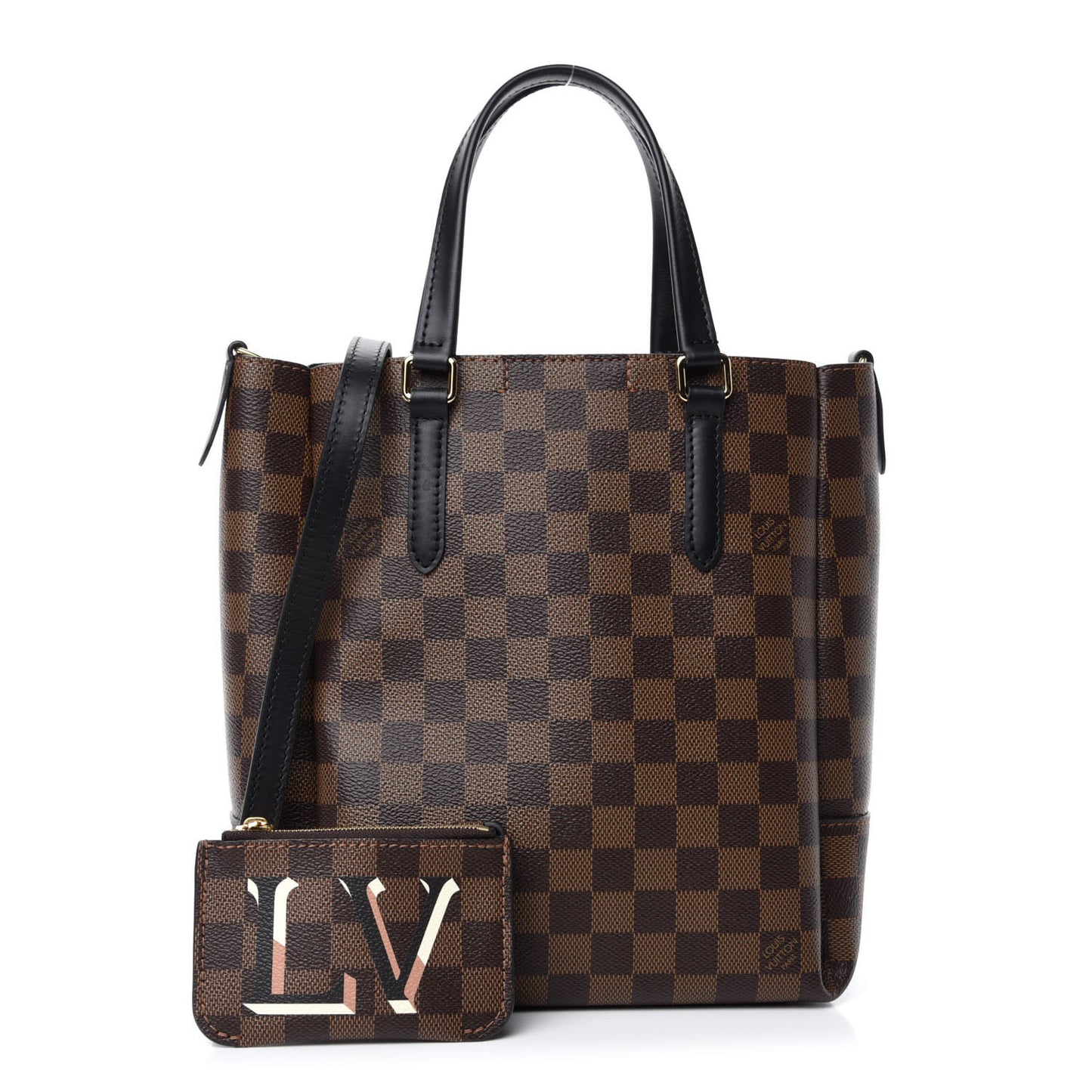 Damier Ebene Belmont PM Black