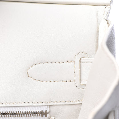 Hermes Swift Birkin 30 White 16 of 51